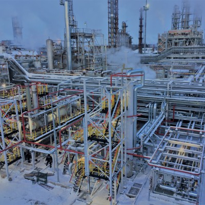 Установка осушки газа для нефтеперерабатывающего завода